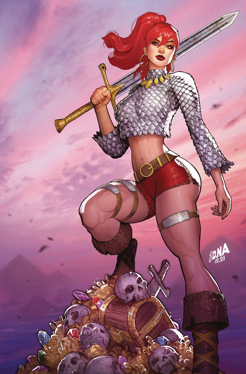 IMMORTAL RED SONJA #1 NAKAYAMA Unknown 616 Virgin Full Foil