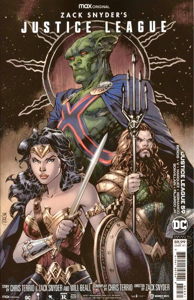 JUSTICE LEAGUE #59 SNYDER CUT VARIANT Jim Lee – The 616 Comics