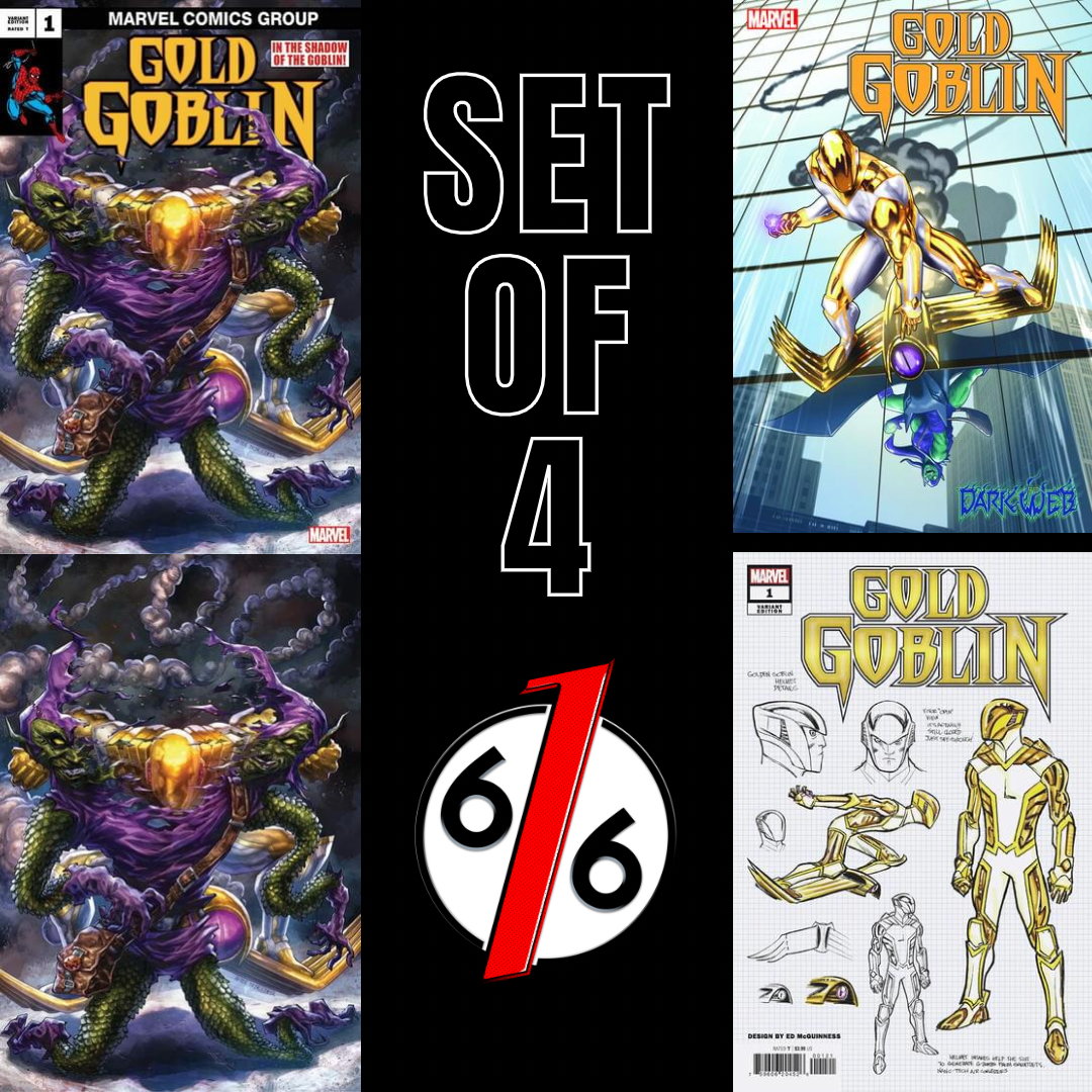 GOLD GOBLIN #1 SET QUAH ASM #238 Variant & CLARKE Main & 1:25