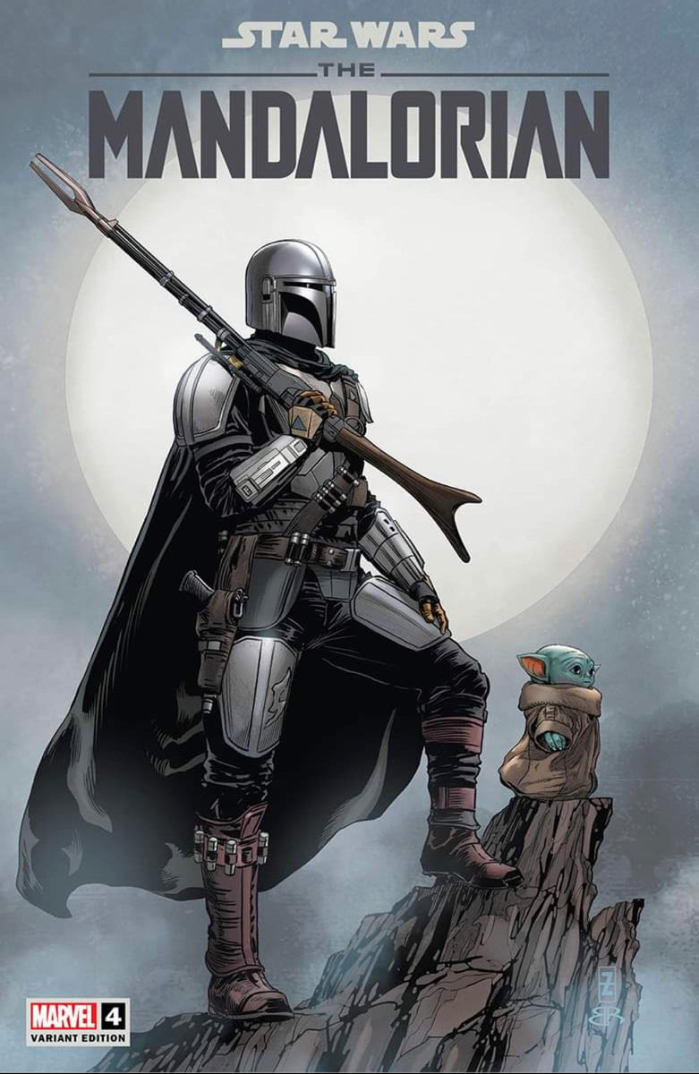 Star Wars Mandalorian 桃桃子 CGC9.8 アメコミリーフ STAR WARS THE MANDALORIAN #4 ZIRCHER & MOMOKO Variant GROGU – The