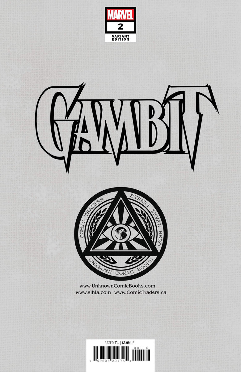 GAMBIT #2 MIGUEL MERCADO Unknown 616 Comics Virgin Variant – The