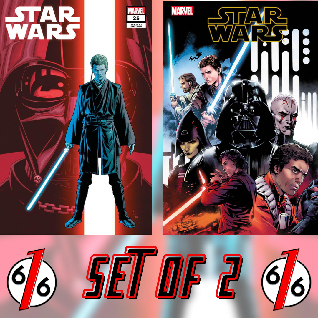 STAR WARS #25 SET LUKE ROSS Trade Dress Variant & PAGULAYAN Main