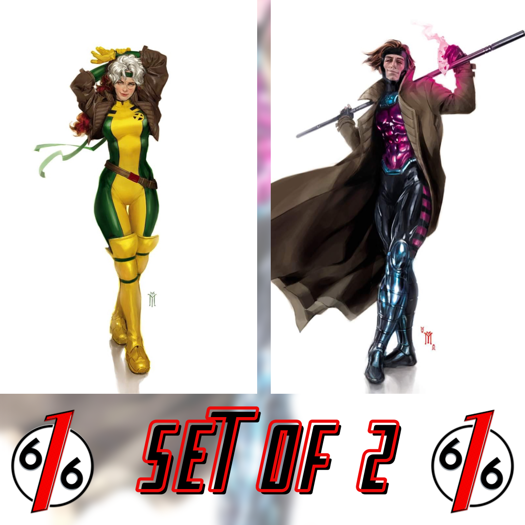 ROGUE & GAMBIT MIGUEL MERCADO Virgin Variant Set X-Men 13 & Gambit ROGUE & GAMBIT MIGUEL MERCADO Virgin Variant Set X-Men 13 & Gambit