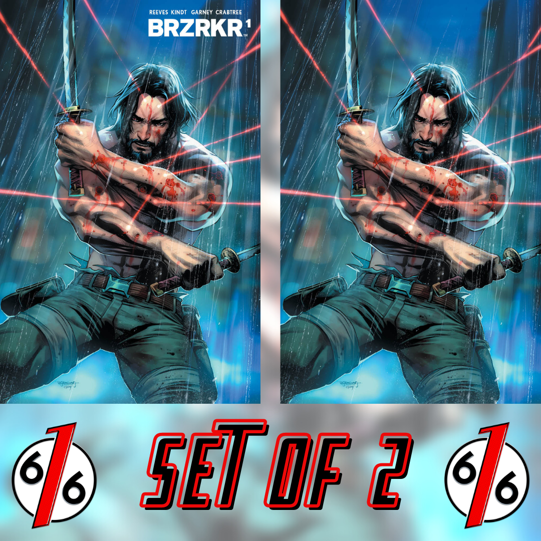 BRZRKR #1 STEPHEN SEGOVIA 616 Minimal Trade Dress & Virgin Variant
