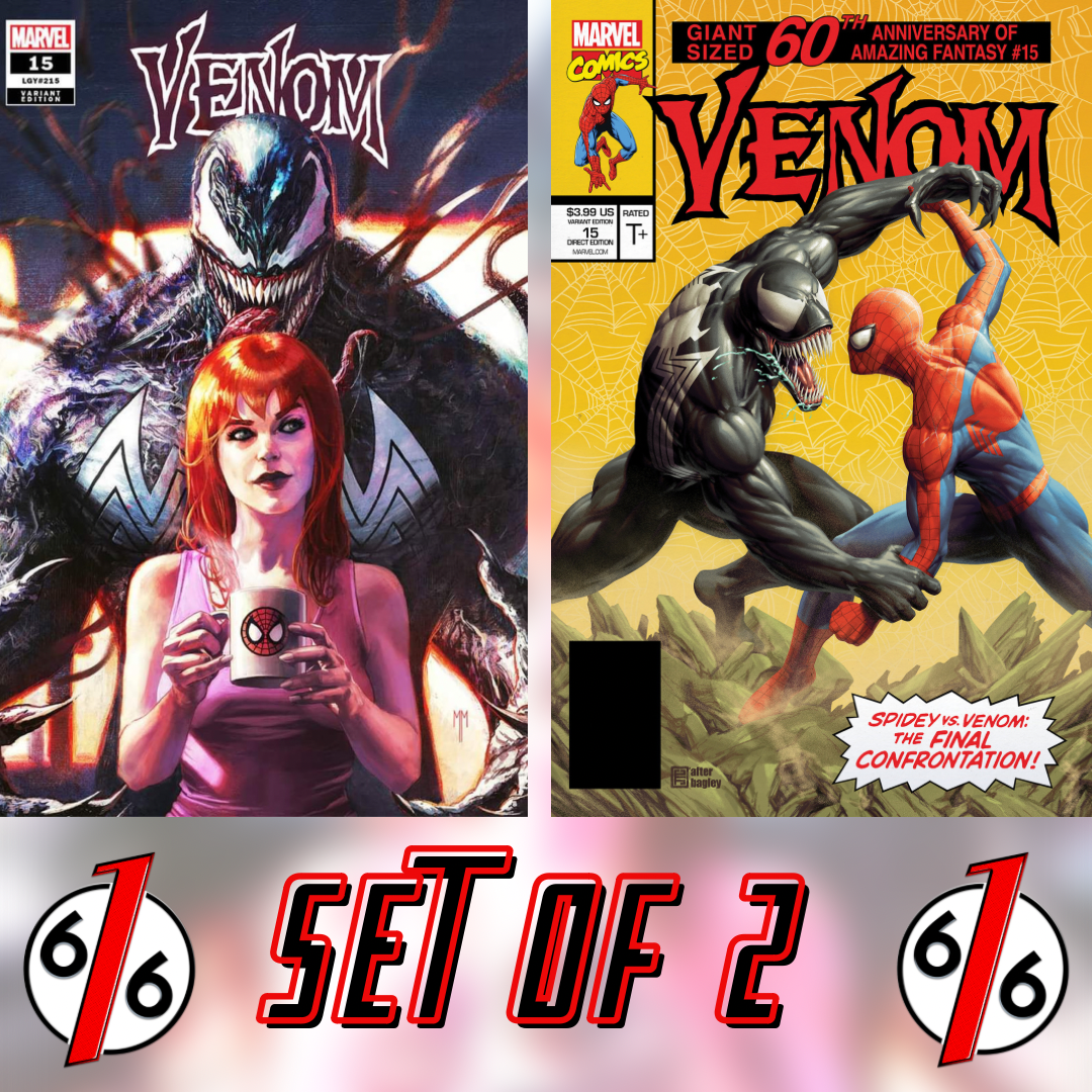 VENOM #15 SET MASTRAZZO & JTC ASM 375 Homage Variant MARY JANE VENOM #15 SET MASTRAZZO & JTC ASM 375 Homage Variant MARY JANE
