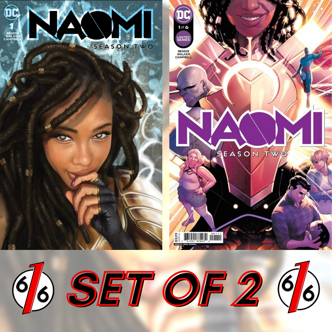 NAOMI SEASON TWO #1 SET CARLA COHEN 616 Trade Dress Variant & Main
