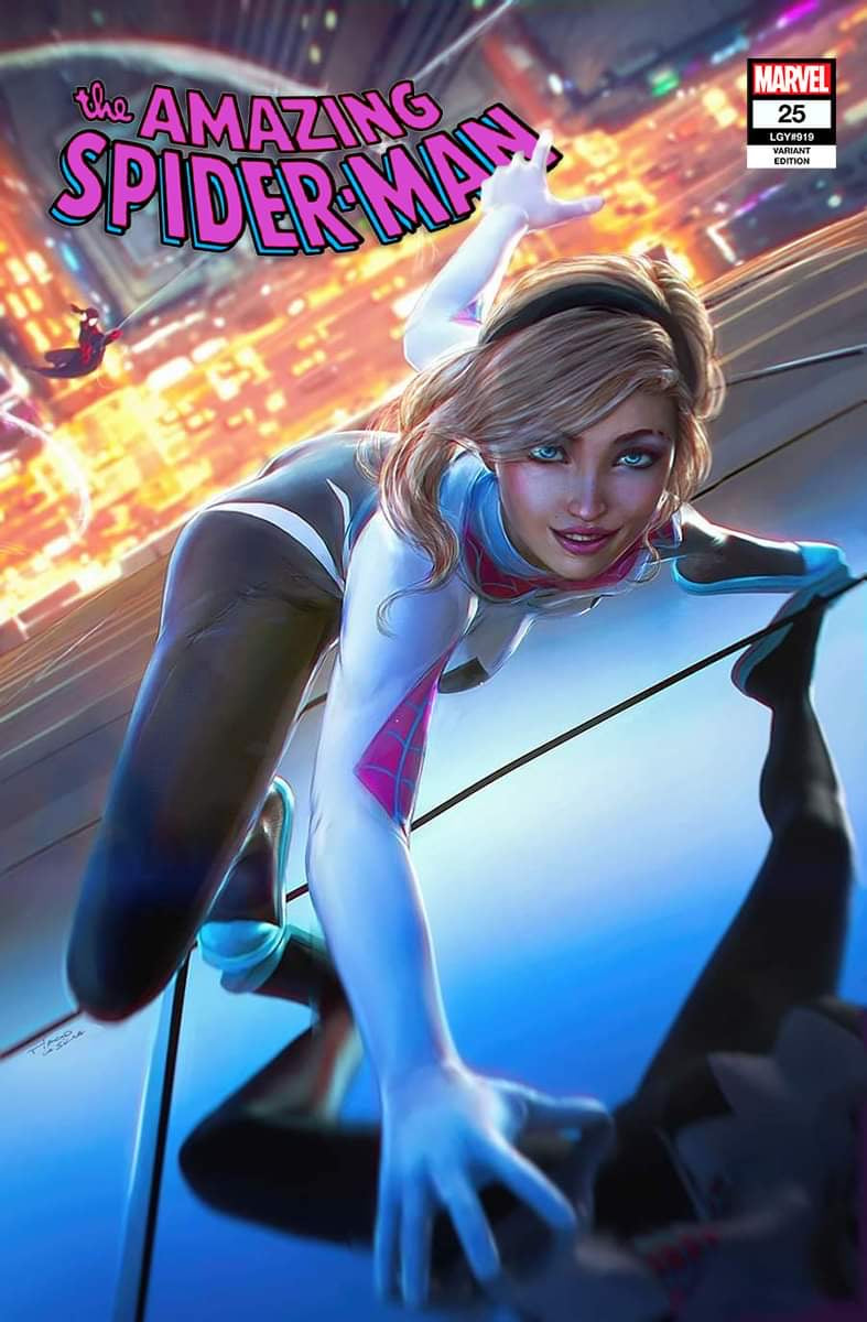 AMAZING SPIDER-MAN 25 TIAGO DA SILVA SPIDER-GWEN Trade Dress Variant – The  616 Comics