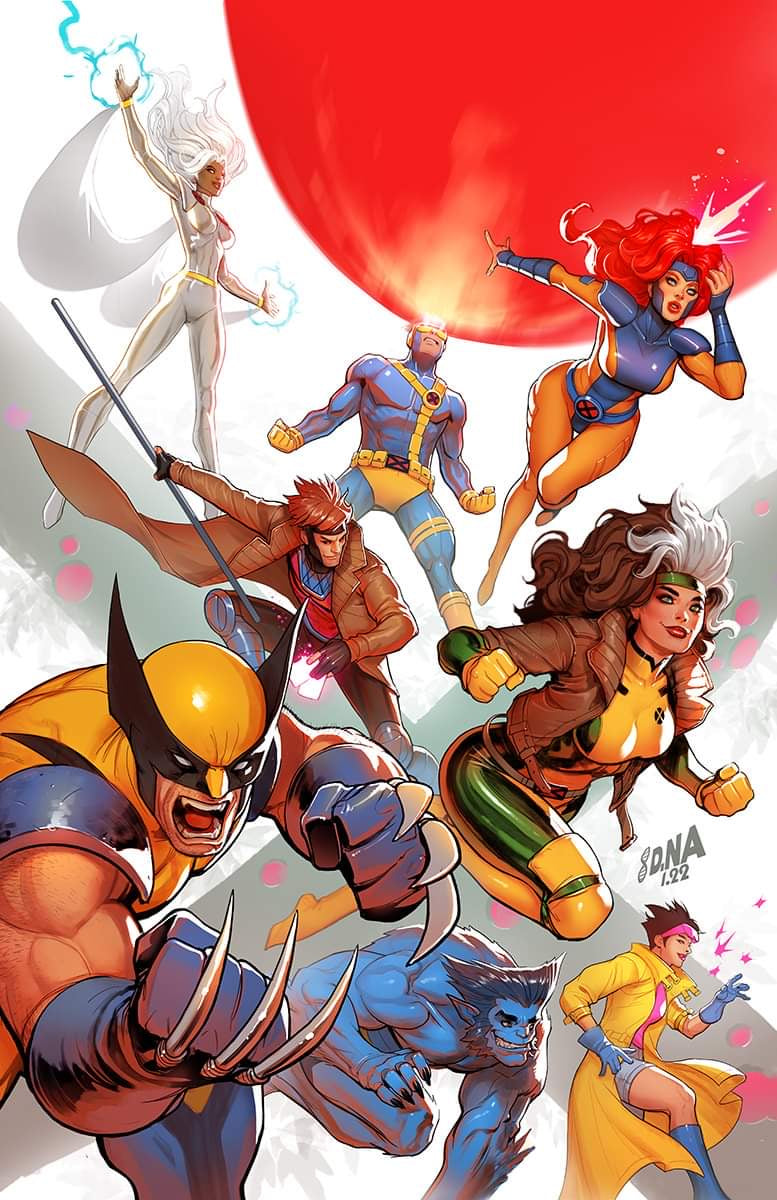 X-MEN 92 HOUSE OF XCII #1 DAVID NAKAYAMA Set Trade Dress & Virgin