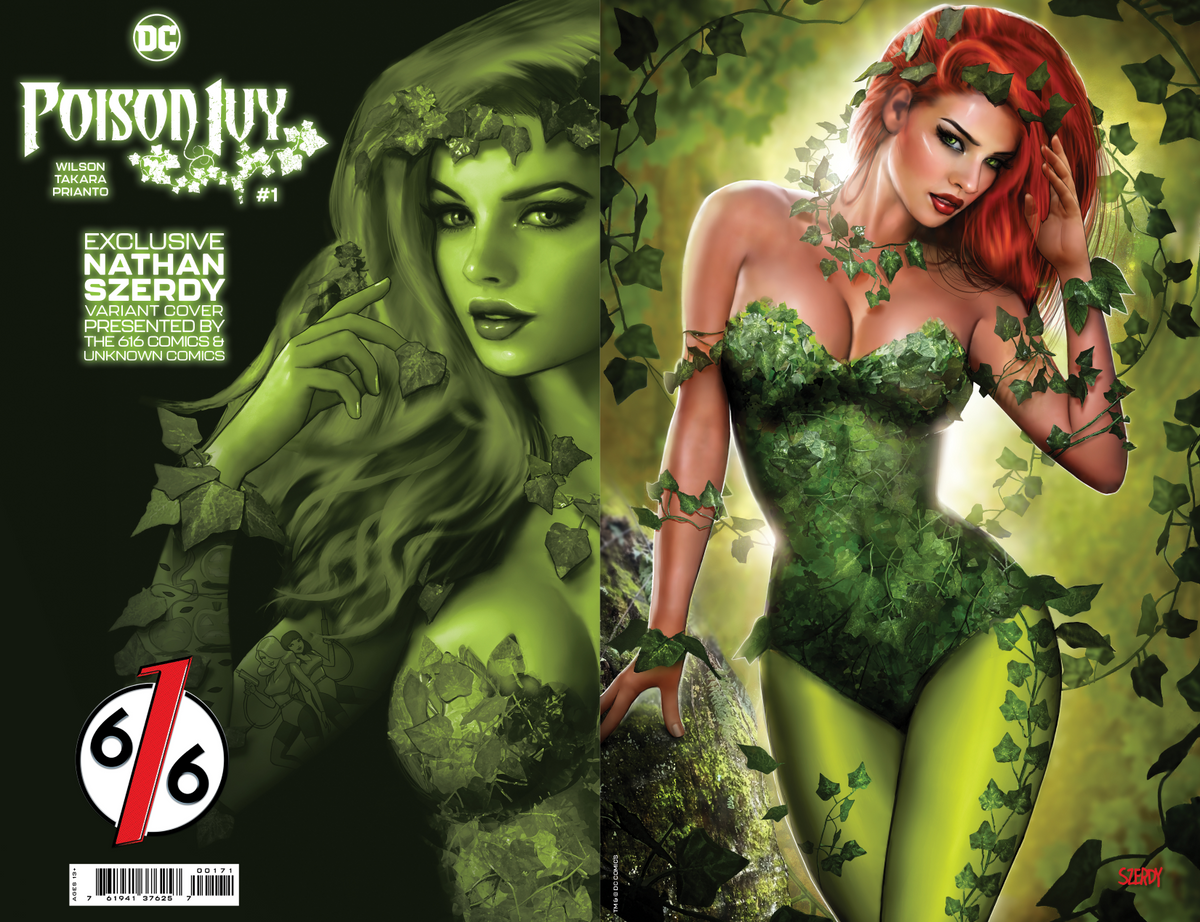 POISON cheapest IVY #1 NEW YORK COMIC CON 2022 NATHAN SZERDY FOIL LIMITED 400