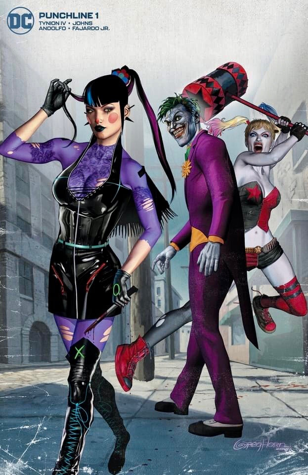 PUNCHLINE #1 GREG HORN Minimal Trade Dress Variant Joker War – The