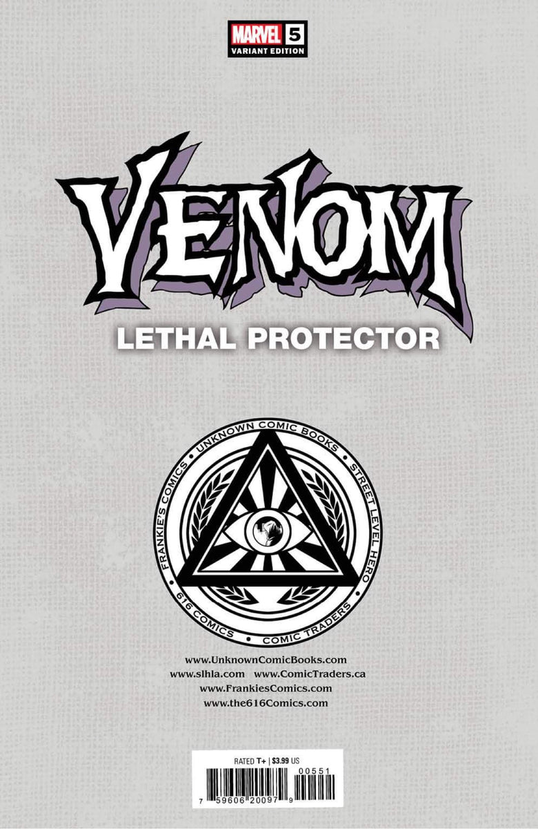 VENOM LETHAL PROTECTOR #5 TYLER KIRKHAM Unknown 616 Virgin Variant