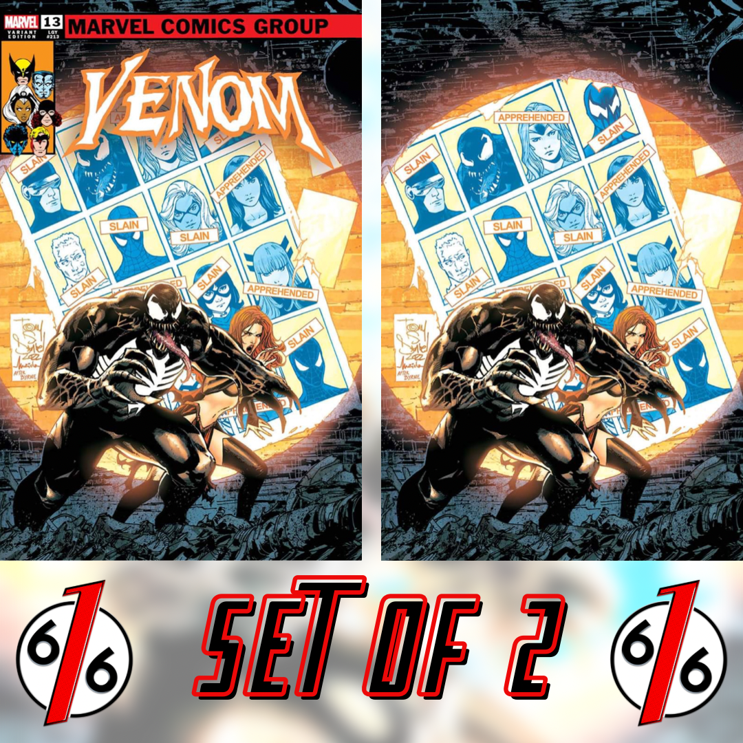 VENOM #13 DANIEL 616 Trade Dress & Virgin Variant Set X-MEN #141