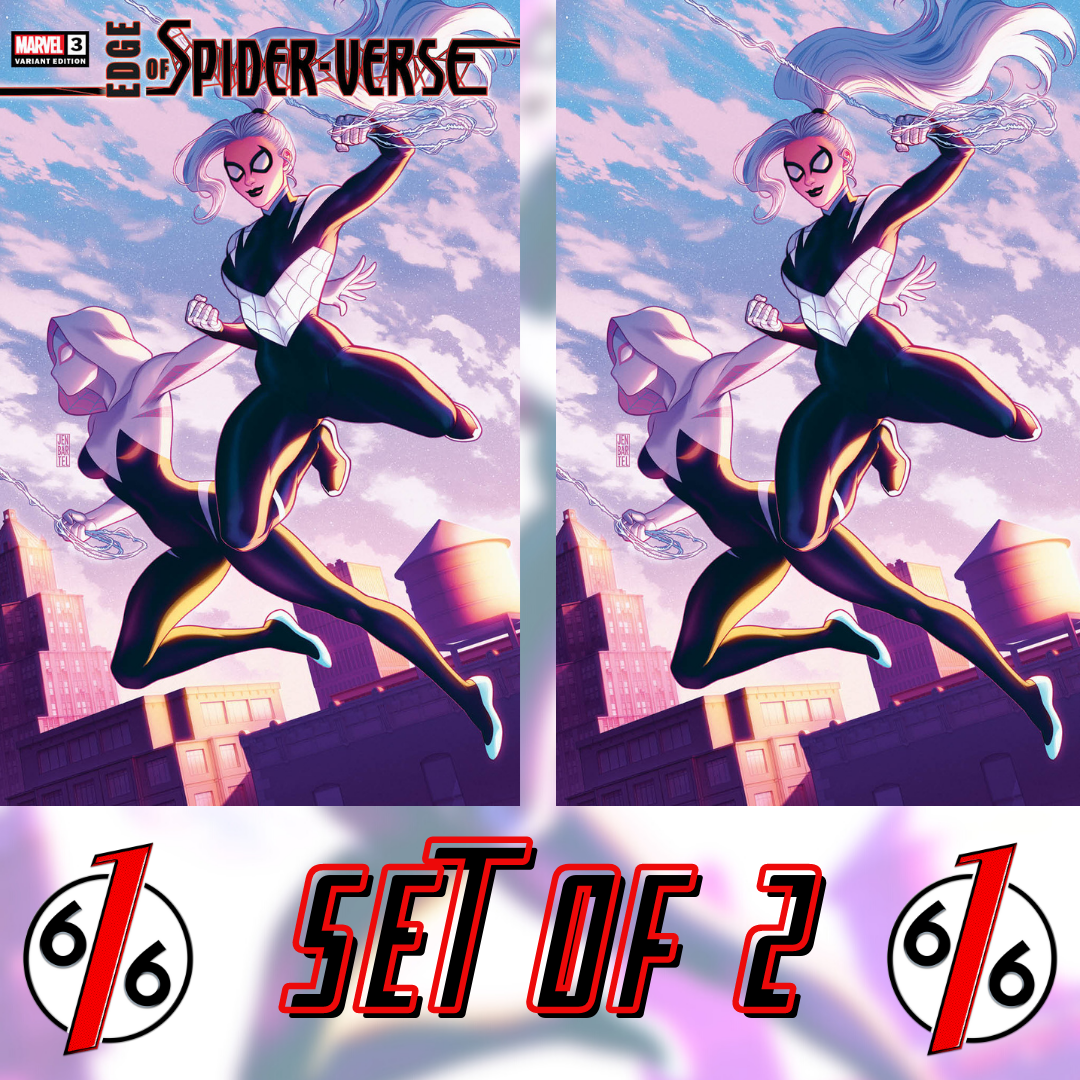 EDGE OF SPIDER-VERSE #3 JEN BARTEL 616 Trade Dress & Virgin