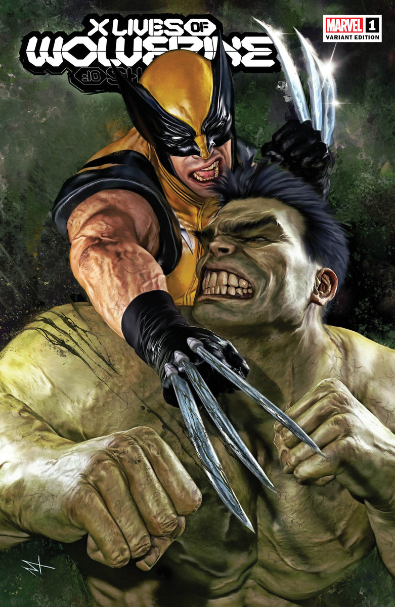 X LIVES OF WOLVERINE #1 SET TURINI 616 Variant & SLINEY Hulk #181