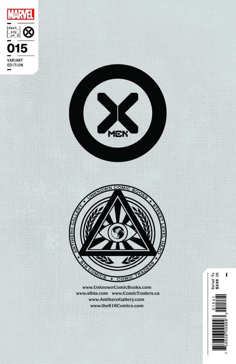 X-MEN #16 MIGUEL MERCADO Jean Grey Unknown 616 Comics Virgin