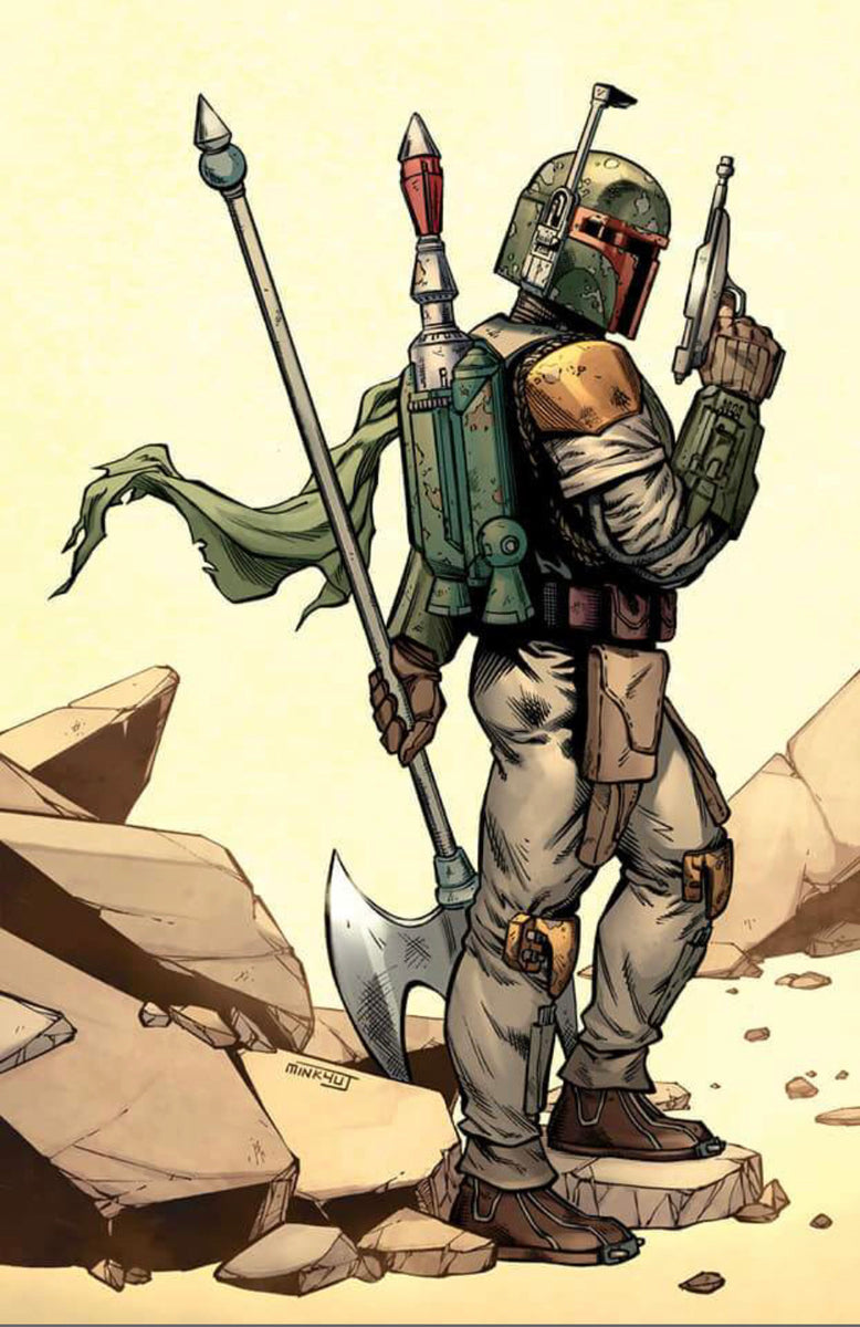 STAR WARS WAR OF THE BOUNTY HUNTERS ALPHA #1 JUNG Virgin Variant