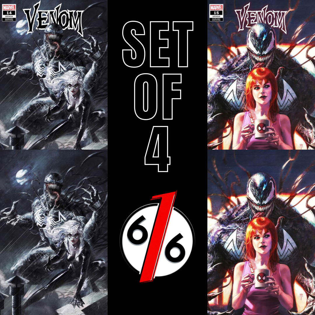 VENOM 14-15 MASTRAZZO BLACK CAT & MJ Trade Dress & Virgin Variant