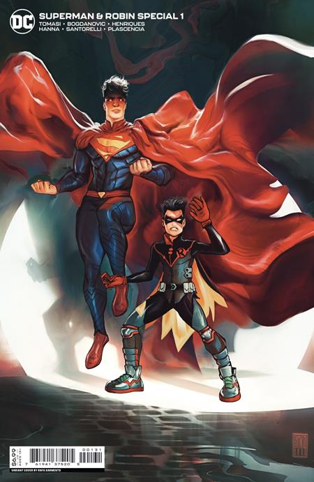 SUPERMAN & ROBIN SPECIAL #1 Rafa Sarmento 1:25 Card Stock Ratio