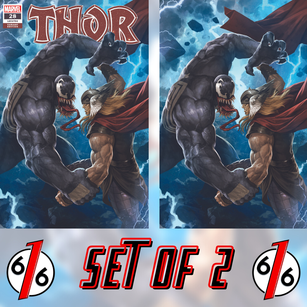 ベ*猫様 THOR 5巻セット 英語版 サイモンソン THOR #28 SKAN Trade Dress & Virgin Variant Set ASM #375 Homage