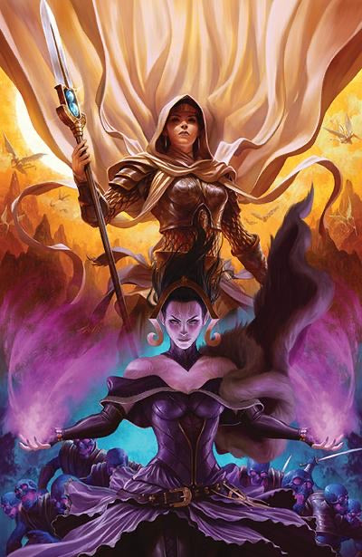 MAGIC THE GATHERING #1 DAVE RAPOZA Variant Set of 2 Trade & Virgin