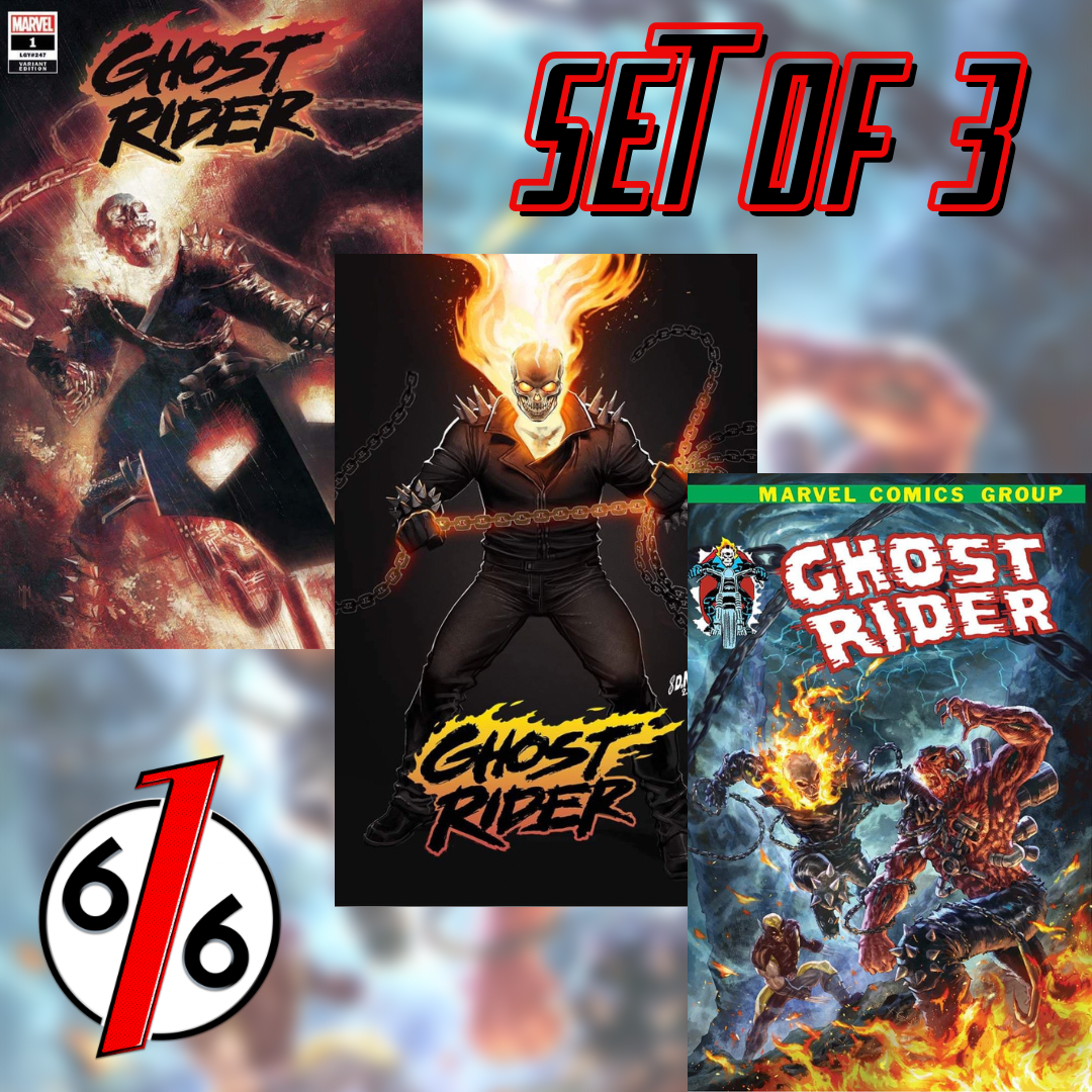 GHOST RIDER #1 & 2 & 7 Variant Set MASTRAZZO & NAKAYAMA & QUAH