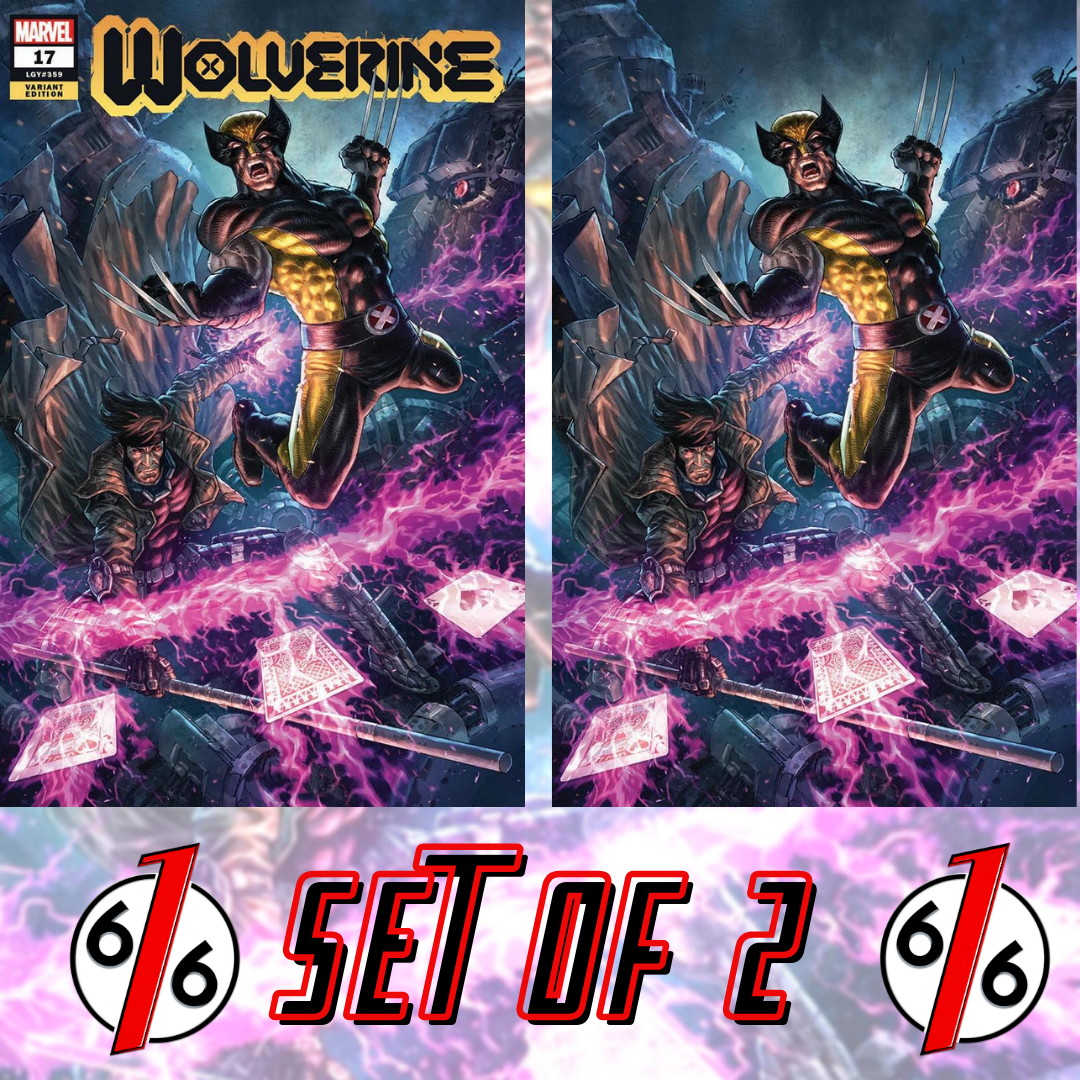 WOLVERINE #17 ALAN QUAH Exclusive Variant Set Trade Dress & Virgin