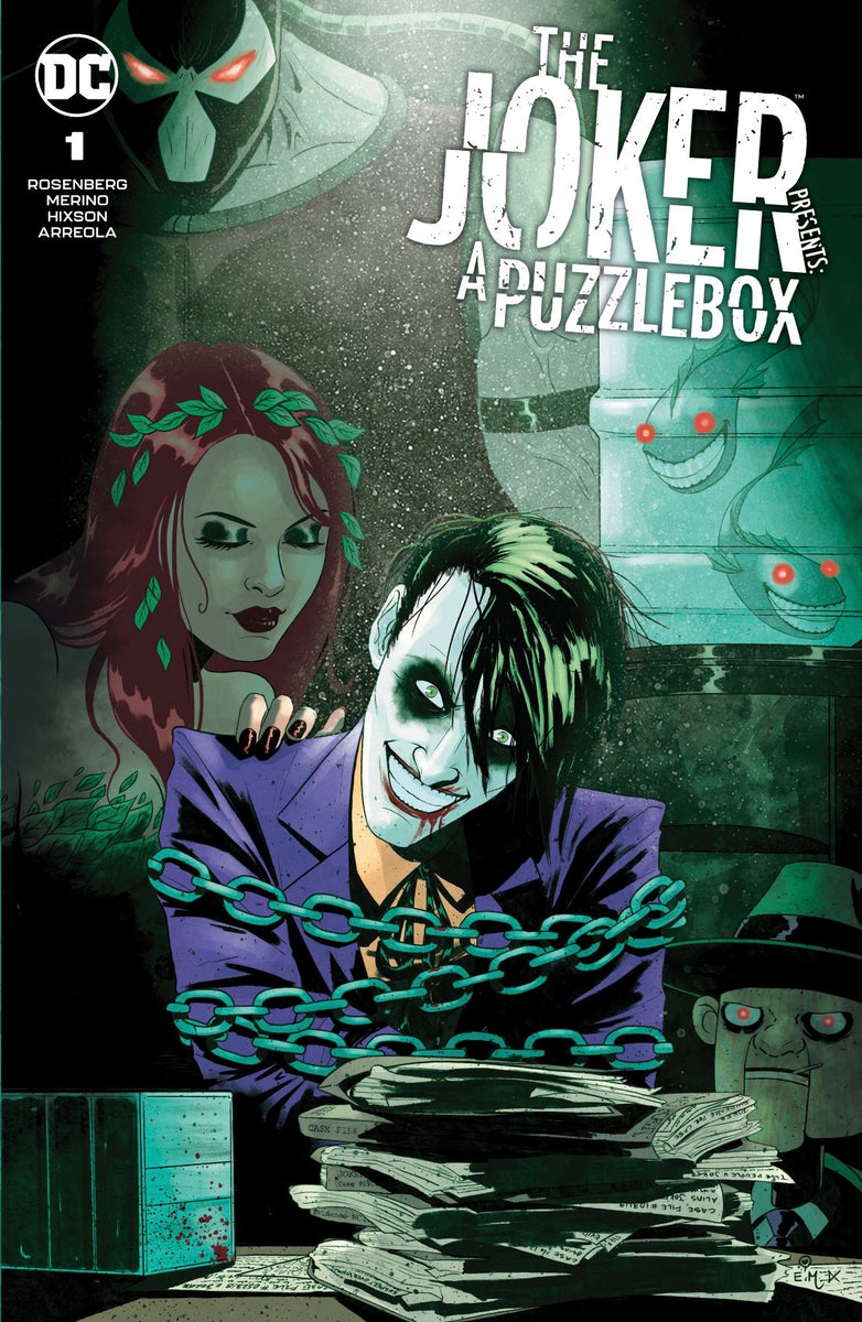 JOKER PRESENTS A PUZZLEBOX #1 HUTCHISON-CATES 616 Variant Set Of 2