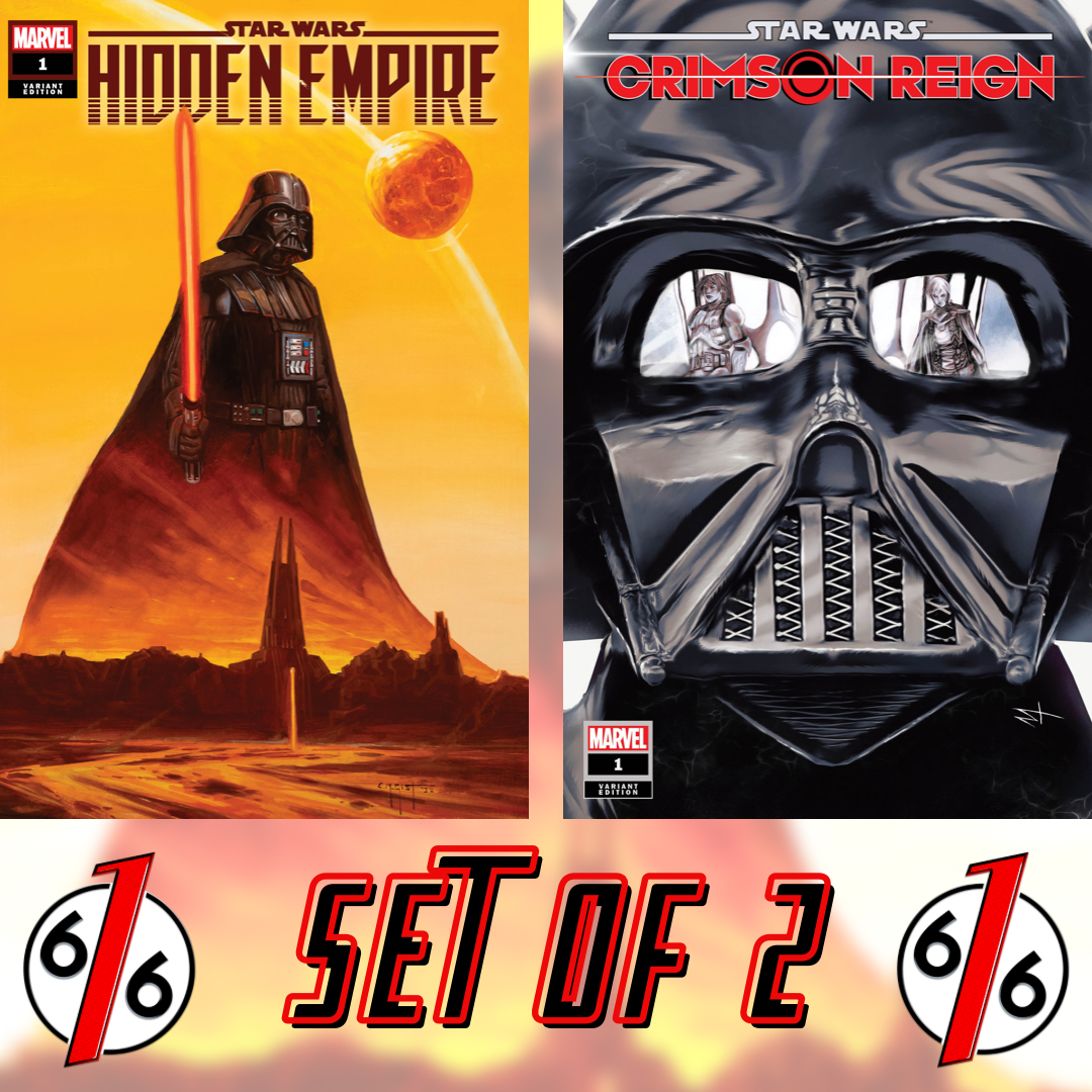 STAR WARS DARTH VADER 616 SET Hidden Empire 1 GIST & Crimson Reign