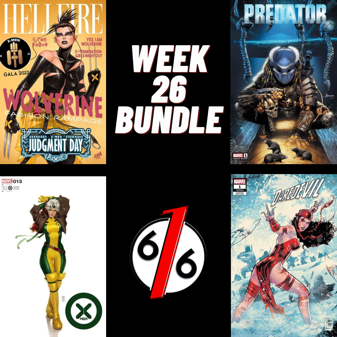616 COMICS WEEK 26 TRADE DRESS BUNDLE AXE JUDGMENT DAY 2 & XMEN 13 & The 616 Comics