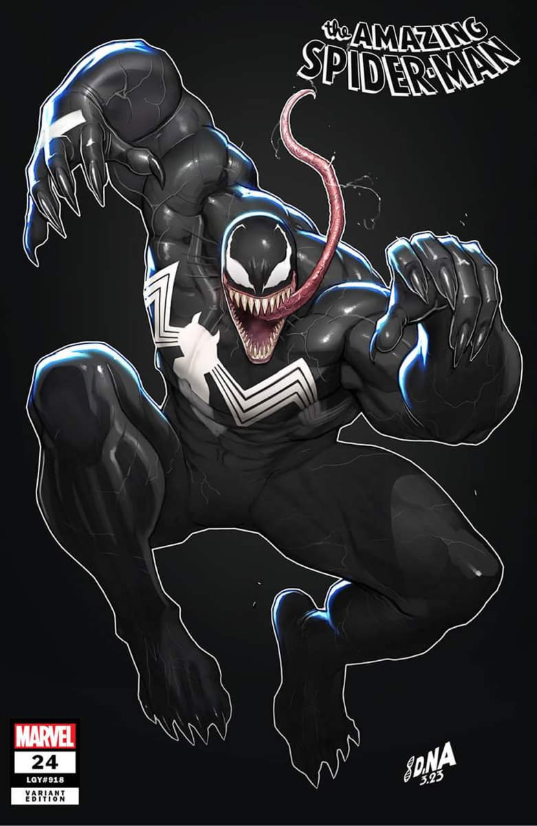 AMAZING SPIDER-MAN #22 & 24 DAVID NAKAYAMA Variant Set Of 2 VENOM