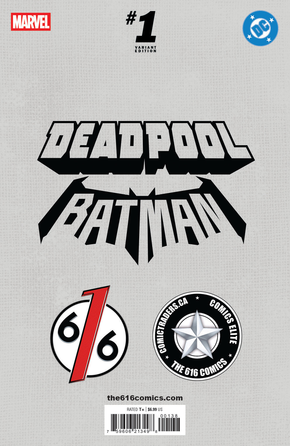 MARVEL DC DEADPOOL BATMAN #1 PATRICK GLEASON 616 Trade Dress