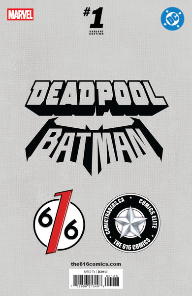 MARVEL DC DEADPOOL BATMAN #1 PATRICK GLEASON 616 Virgin Variant B LTD 1000