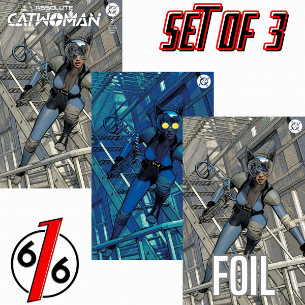 ABSOLUTE CATWOMAN #2 MIKE MAYHEW 616 COMICS Variant ABC Set LTD 1000