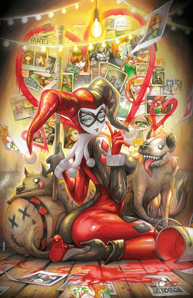 RACHTA LIN 616 FOIL HARLEY QUINN & CATWOMAN & POISON IVY Variant Set LTD 800 COA