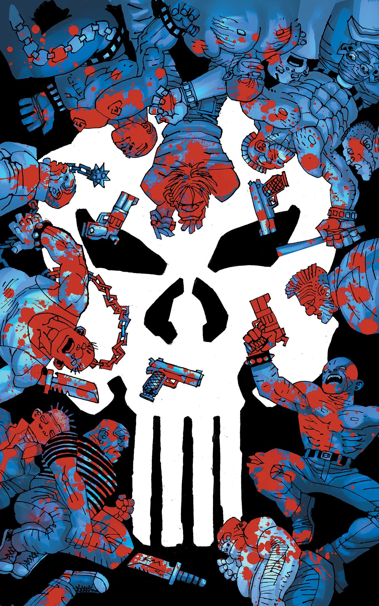 PUNISHER RED BAND #1 FRANK MILLER 1:100 Virgin Ratio Variant