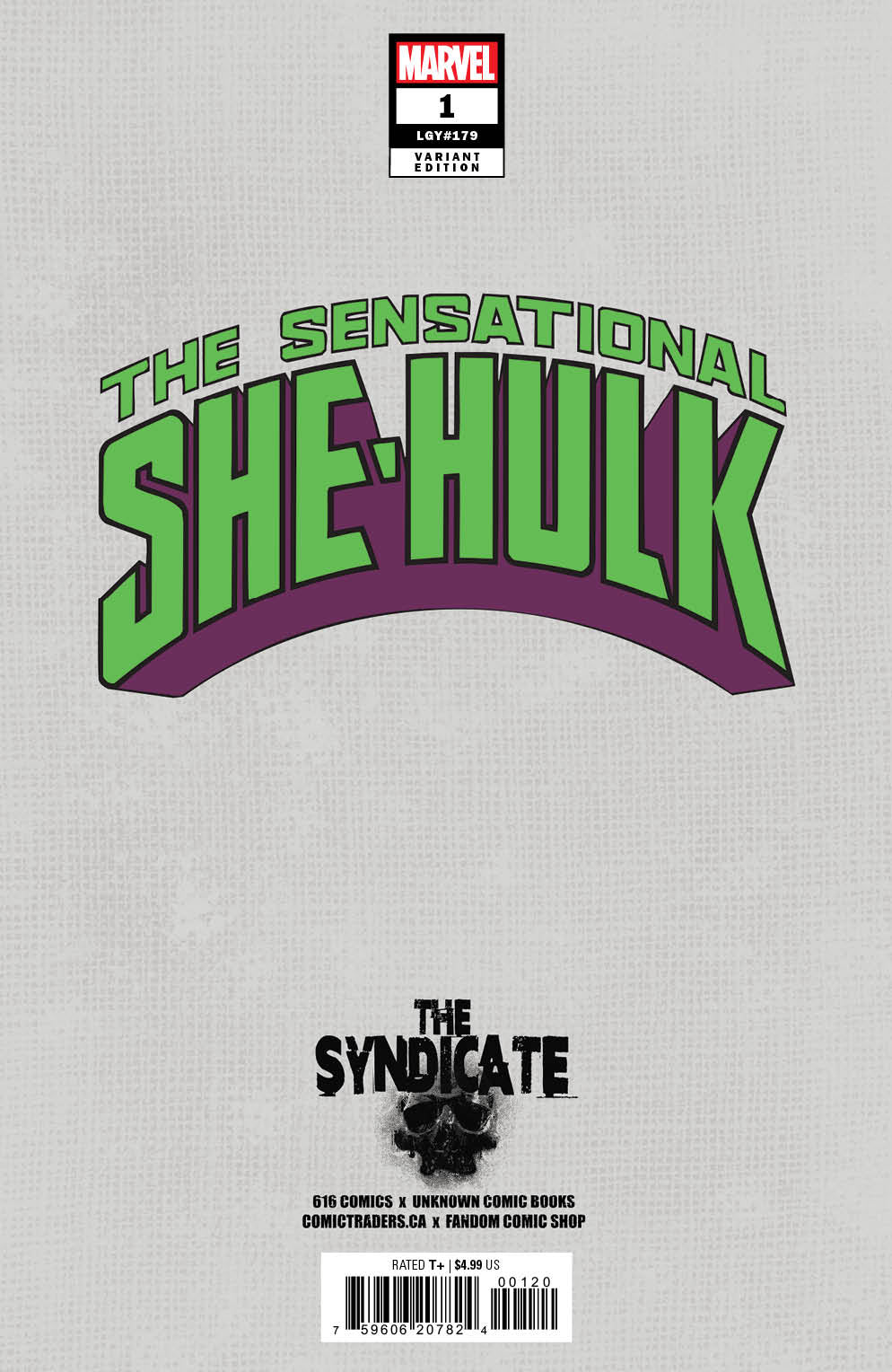 SENSATIONAL SHE-HULK #1 LOBOS 616 VENOMIZED Trade Dress Variant