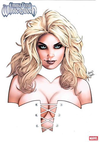 EMMA FROST WHITE QUEEN #1 GREG LAND 1:25 Ratio Variant