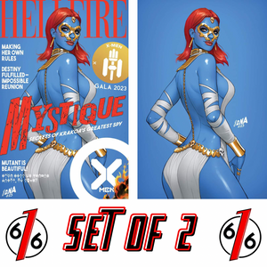 X-MEN #27 NAKAYAMA MYSTIQUE Hellfire Gala Trade Dress & Virgin Variant