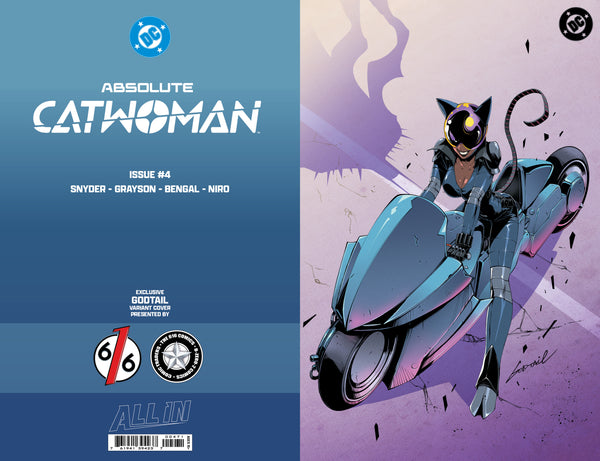 ABSOLUTE CATWOMAN #4 GODTAIL 616 COMICS Virgin Variant B LTD 1000
