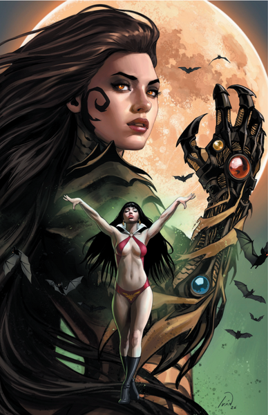 VAMPIRELLA WITCHBLADE 1 IVAN TALAVERA 616 COMICS Virgin Variant B LTD 500