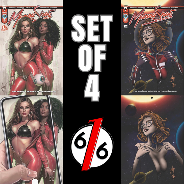 MONEY SHOT THE F*CKOFFS #1-2 CEDRIC POULAT & JORDAN NOIR 616 COMICS Variant Set LTD 500