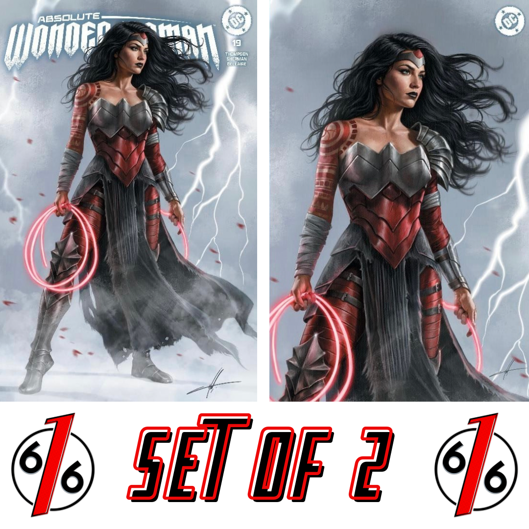 ABSOLUTE WONDER WOMAN #19 CARLA COHEN Trade Dress & Virgin Variant