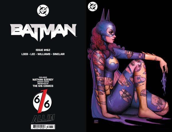 BATMAN #162 NATHAN SZERDY 616 Virgin FOIL Tattoo Variant C LTD 1000