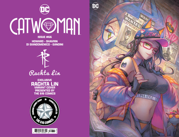 CATWOMAN #66 RACHTA LIN FOIL Virgin Variant LTD 1000