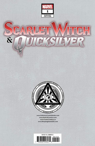 SCARLET WITCH & QUICKSILVER #1 PEACH MOMOKO & VECCHIO FOIL Variant Set