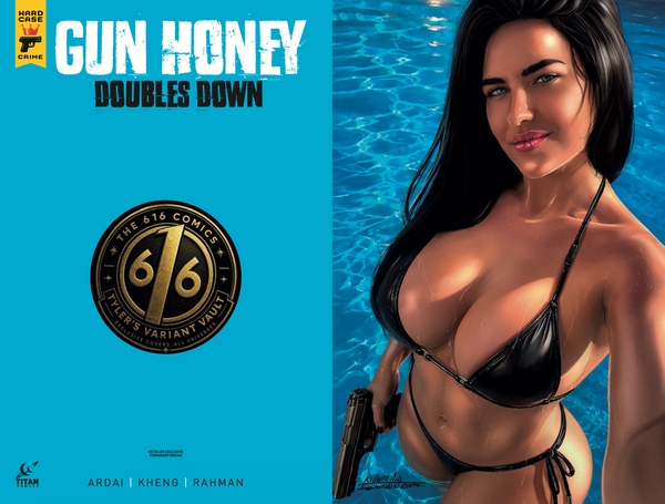 GUN HONEY DOUBLES DOWN #4 FERNANDO ROCHA 616 COMICS Virgin Variant ABC Set LTD 250