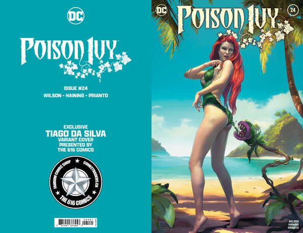 POISON IVY 24 TIAGO DA SILVA 616 Coppertone Trade & Virgin & FOIL Variant ABC Set LTD 1000