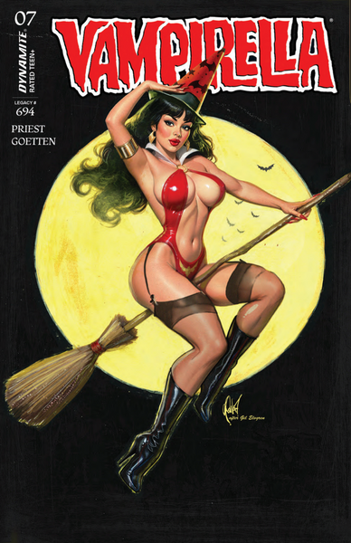 VAMPIRELLA #7 (2026) CEDRIC POULAT 616 COMICS Trade Dress Variant A LTD 500