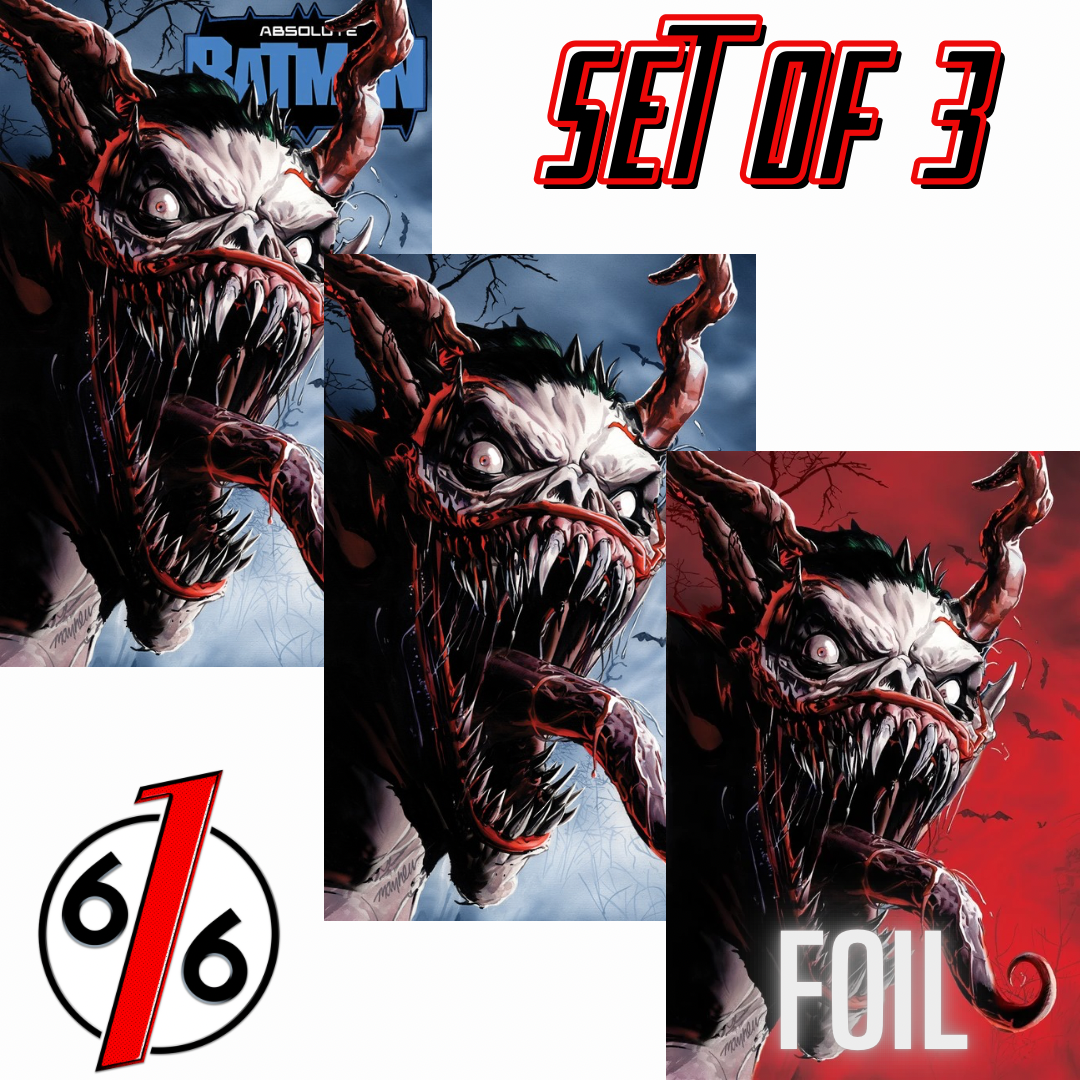 ABSOLUTE BATMAN #15 MIKE MAYHEW 616 COMICS Variant Set ABC LTD 1000