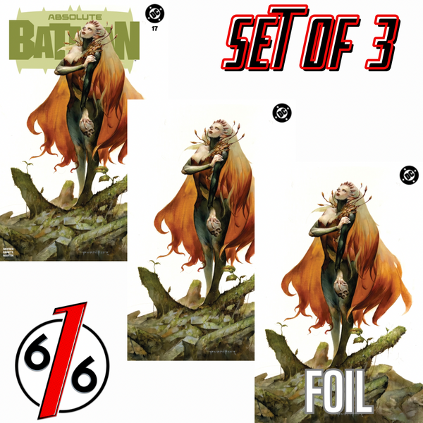 ABSOLUTE BATMAN #17 PUPPETEER LEE 616 COMICS Trade Dress & Virgin & FOIL Variant ABC Set LTD 1000